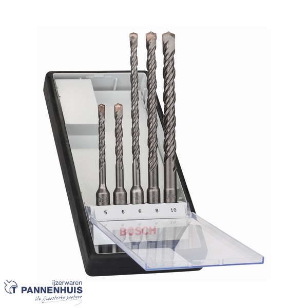 Bosch 5-delige SDS-Plus-5 set Hamerboren 5,0 /2x6,0/8,0/10,0