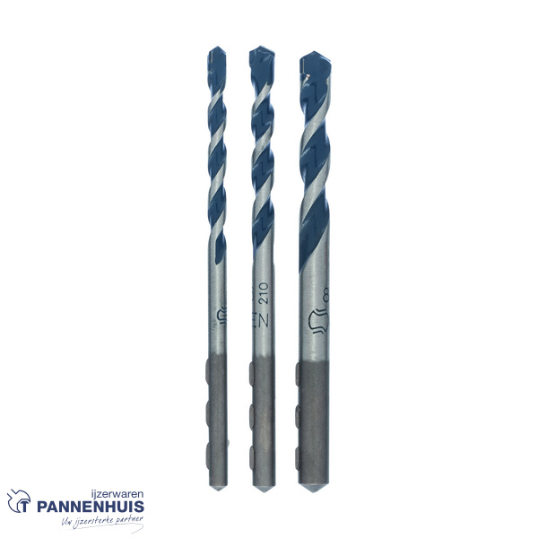 Bosch 3-delige set betonboor CYL-5 5, 6, 8 mm