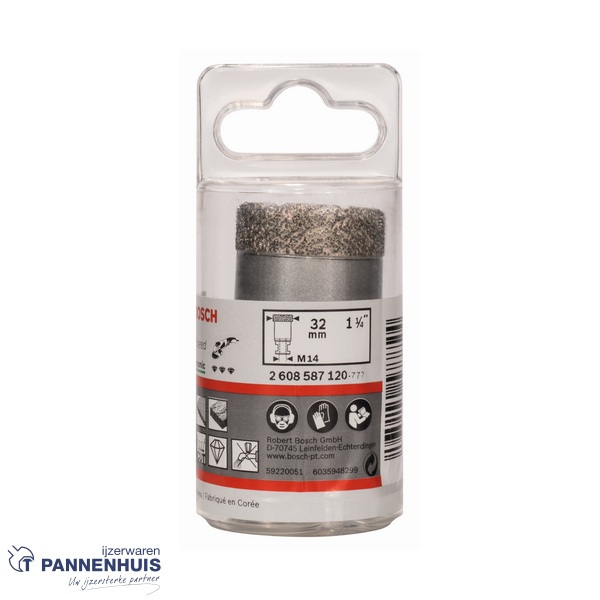 Bosch Diamantboor DrySpeed M14 32 x 35 mm - Afbeelding 2