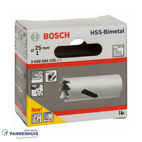 Bosch Multi Material gatzaag, 25 mm, met schroefdraad - Afbeelding 2
