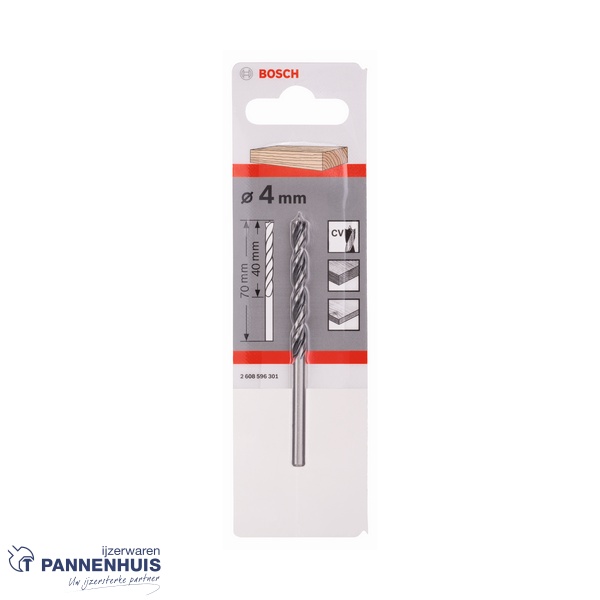 Bosch Houtspiraalboor M-Punt 4x43x75 - Afbeelding 2
