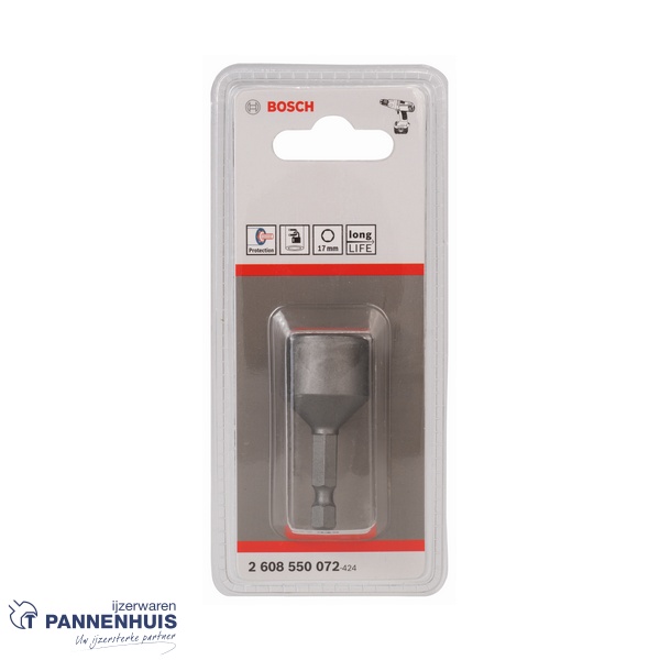 Bosch Dopsleutel Zeskant 50 x 17 mm M10 - Afbeelding 2