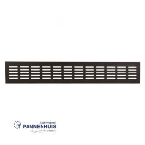 Renson Ventilatiestrip 381/80 -  400mm zwart ral 9005