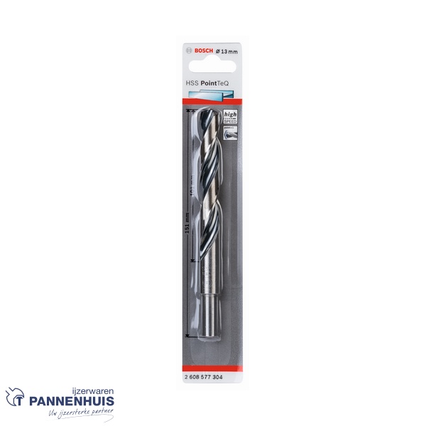 Bosch Spiraalboor HSS PointTeQ 13 mm gereduceerde opnameschacht - Afbeelding 2