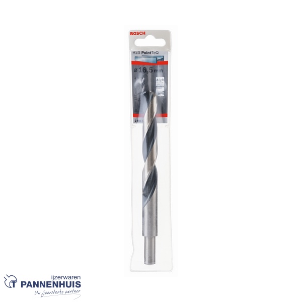 Bosch Spiraalboor HSS PointTeQ 16,5 mm gereduceerde opnameschacht - Afbeelding 2