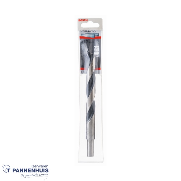 Bosch Spiraalboor HSS PointTeQ 17 mm gereduceerde opnameschacht - Afbeelding 2