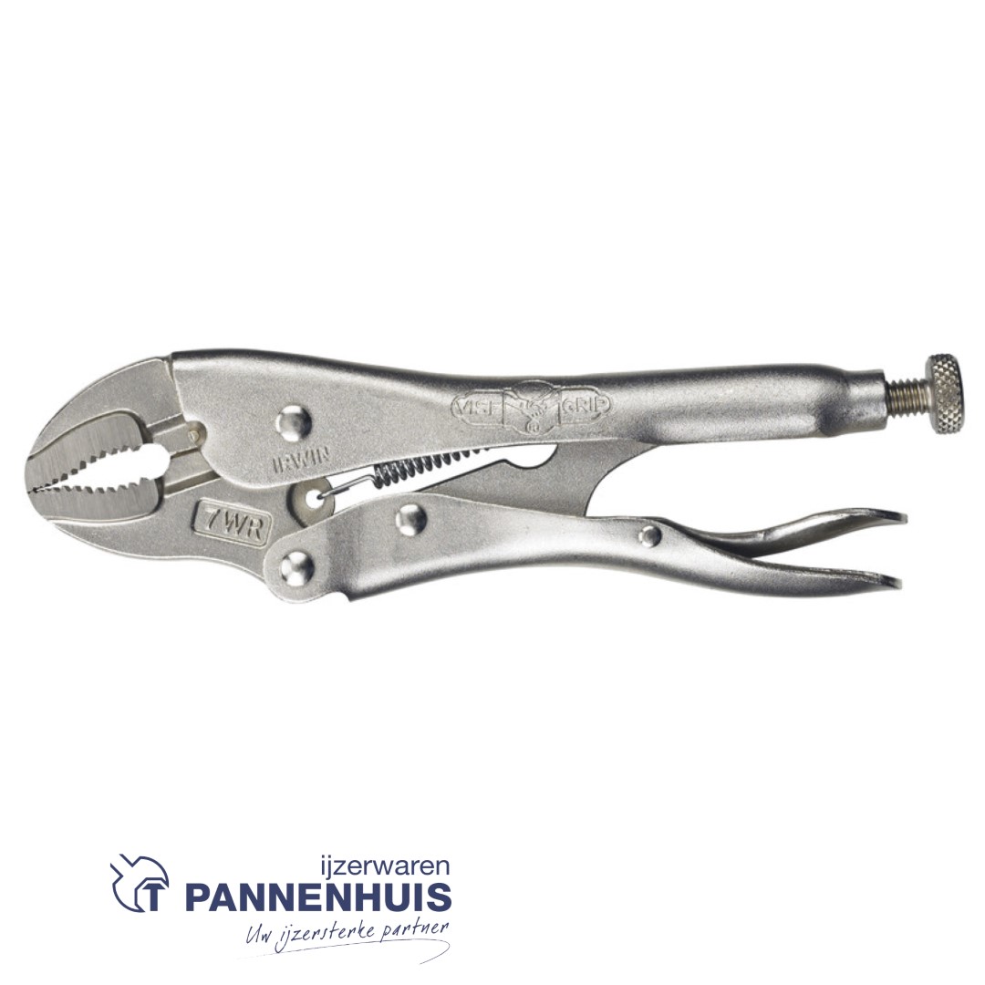 Irwin Griptang Gebogen Bek Draadknipper Original - 7WR 7/ 175 mm - Afbeelding 2