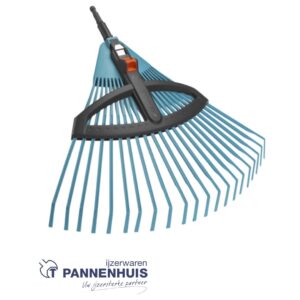 Gardena Combisystem kunststof bladhark verstelbaar 35 - 52 cm