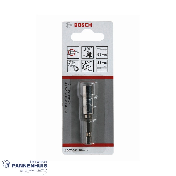 Bosch Universele bithouder 1/4", 57 x 11 mm - Afbeelding 2