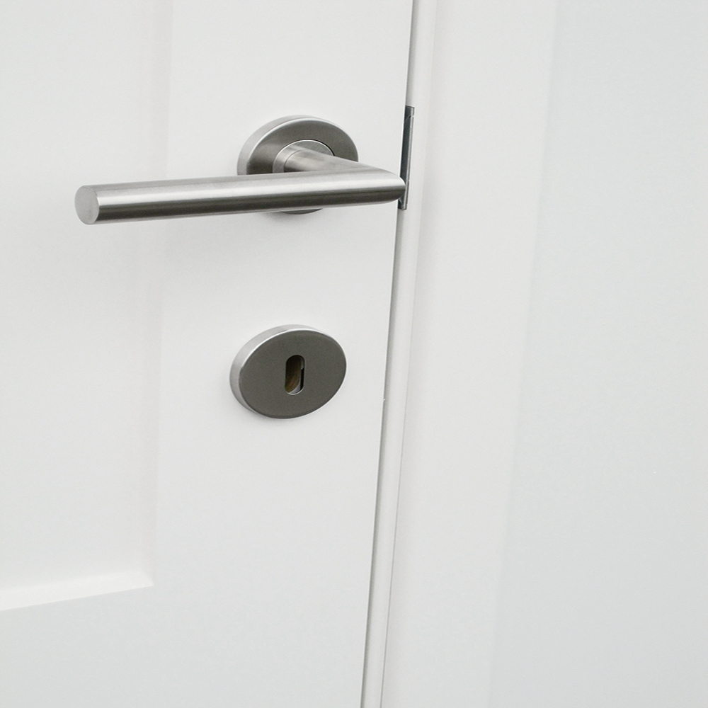 Deurkruk Pro I SHAPE 19mm Inox Plus R+E - Afbeelding 2
