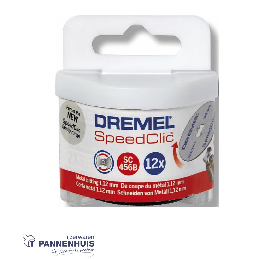 Dremel SpeedClic S456JD, SC Metaal Multiset - 12st - Afbeelding 3