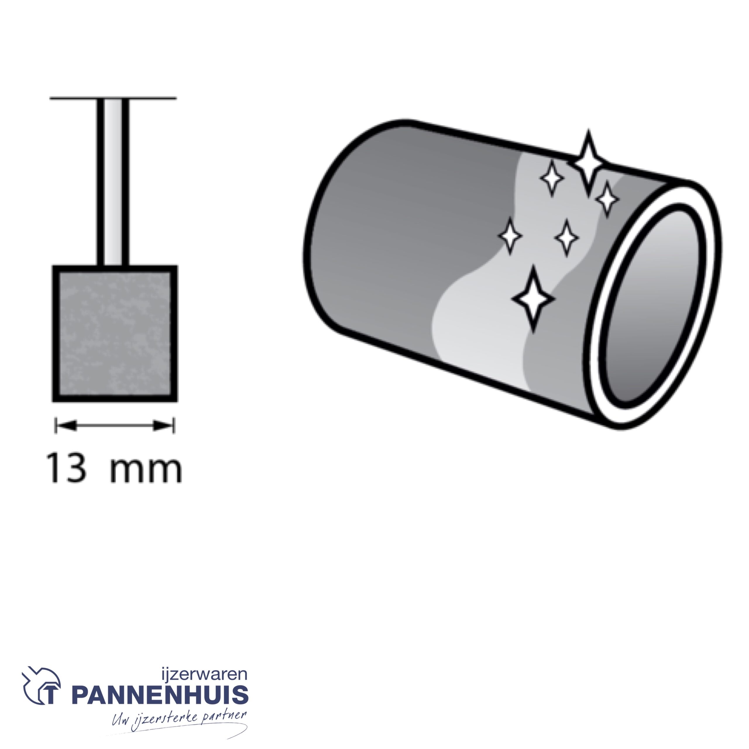 Dremel 520, Geïmpregneerde polijstschijf - Afbeelding 2