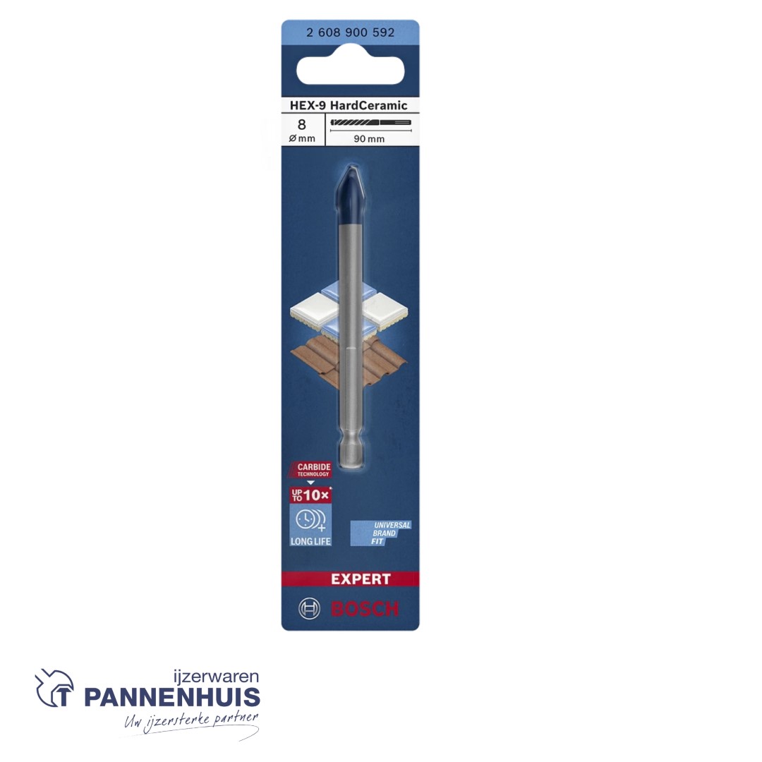 Bosch Expert Tegelboor HEX-9 HardCeramic 8x90 - Afbeelding 2