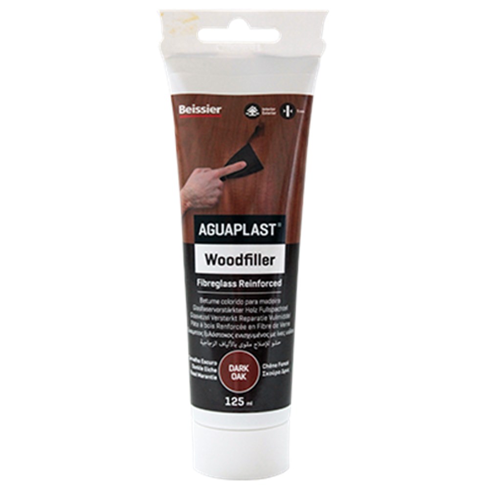 Aguaplast Woodfiller 125 ml Donkere Eik