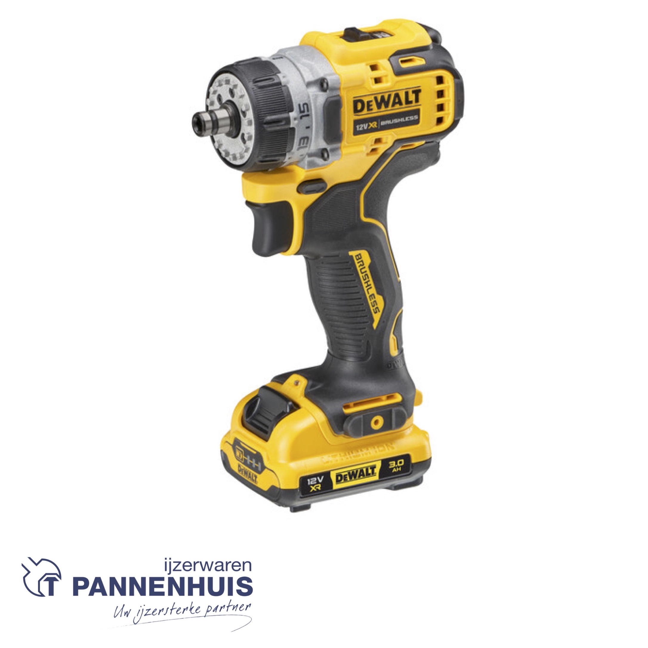 Dewalt DCD703L2T 12V XR Brushless Multi-head Schroef- en Boormachine 2x 3.0Ah in TSTAK - Afbeelding 2