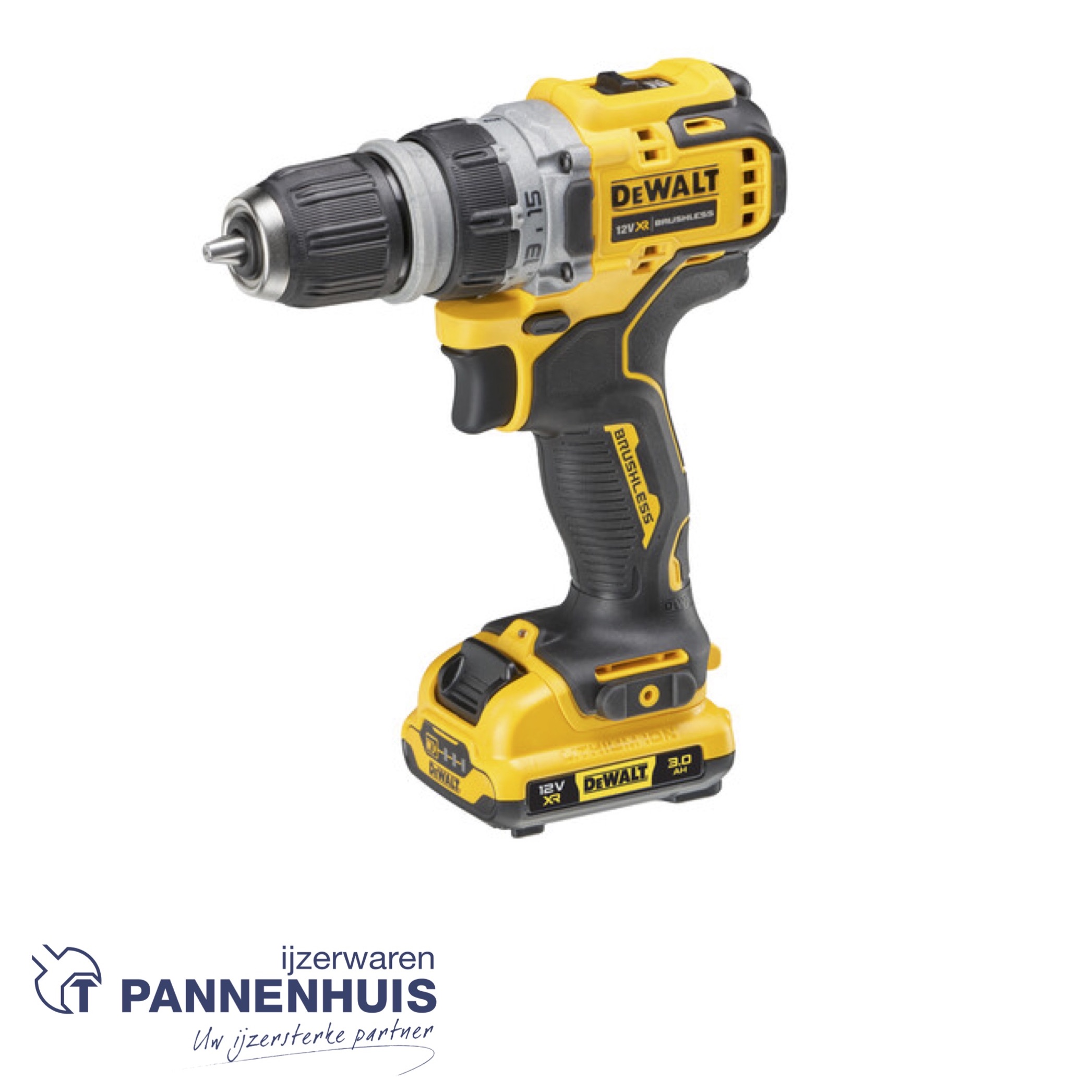 Dewalt DCD703L2T 12V XR Brushless Multi-head Schroef- en Boormachine 2x 3.0Ah in TSTAK - Afbeelding 3