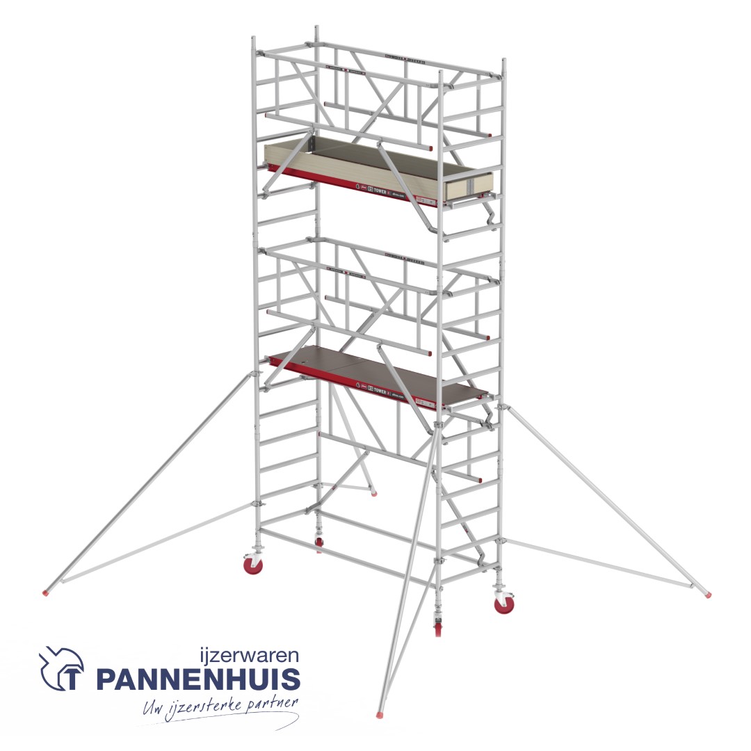 Altrex RS TOWER 41-S 6,2m 0,75 x 2,45m Hout Safe-Quick