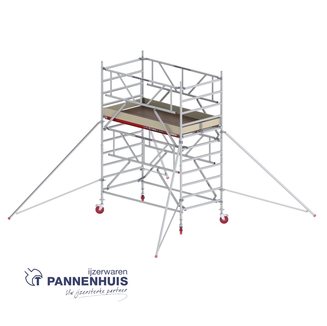 Altrex RS TOWER 42-S 4,2m 1,35 x 2,45m Hout Safe-Quick