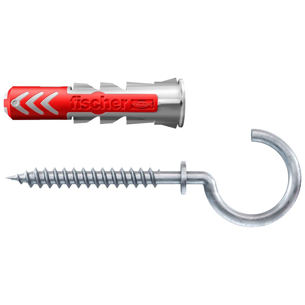 fischer DuoPower 6x30 met ronde haak (blister)