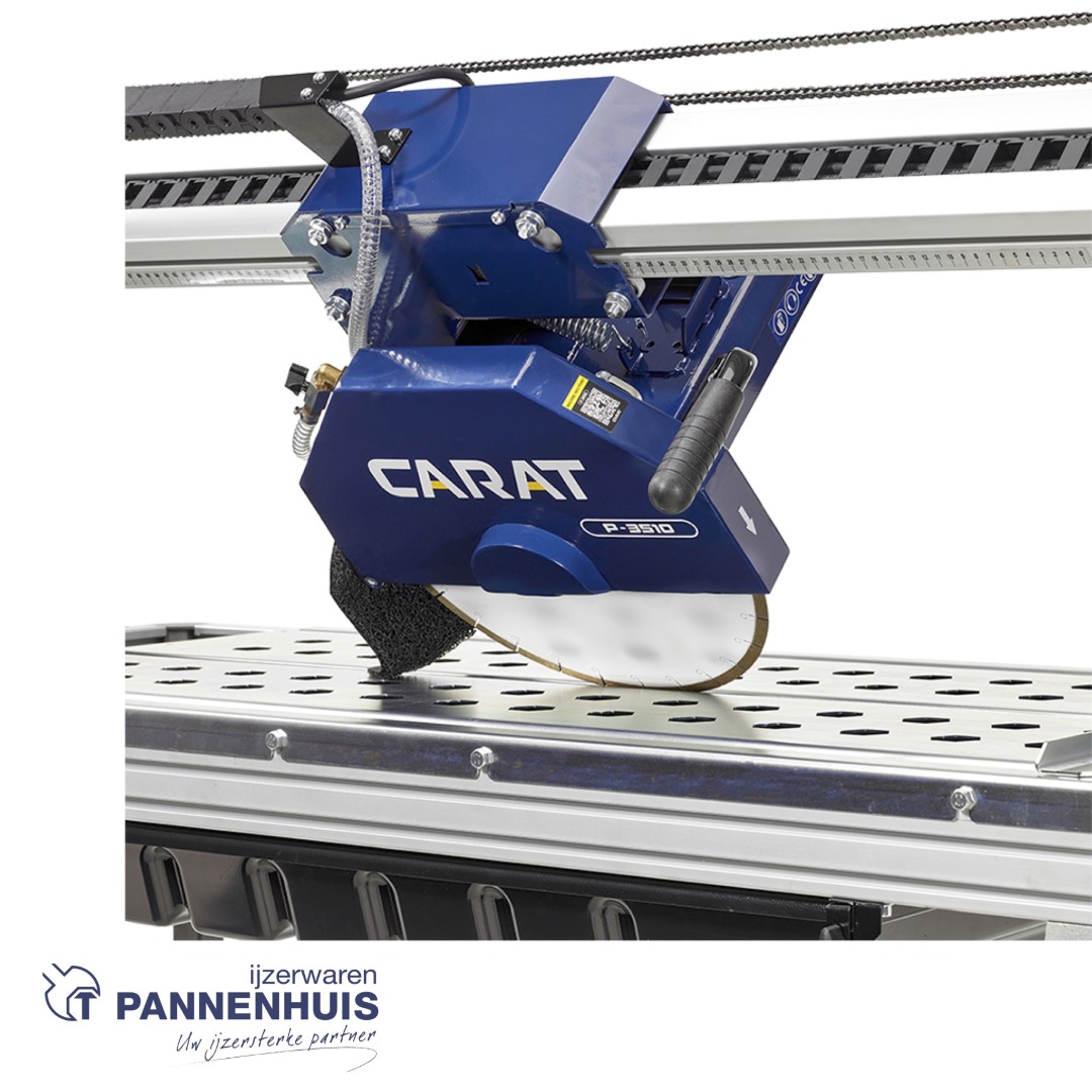 Carat P-3512 natuursteenzaagmachine 400V incl. zaagblad CNTS - Afbeelding 3