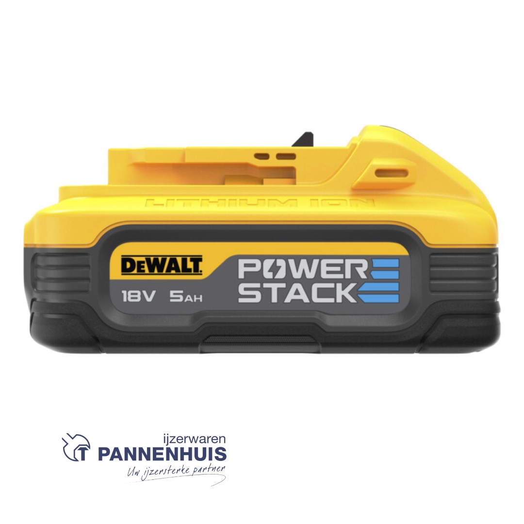 Dewalt DCBP518 18V XR 5.0Ah POWERSTACK accu - Afbeelding 2
