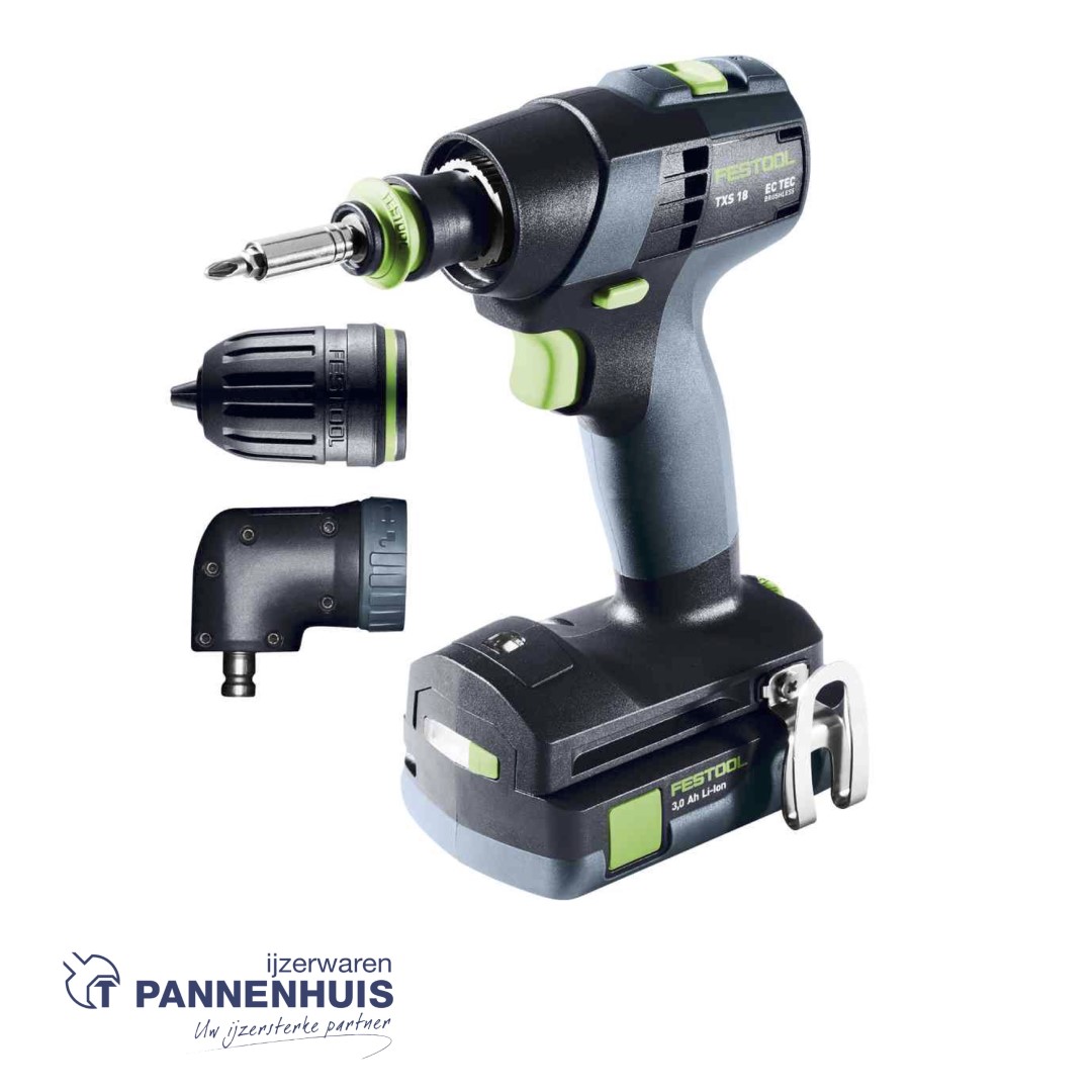 Festool Accu schroefboormachine TXS 18 C 3,0-Set - Afbeelding 2