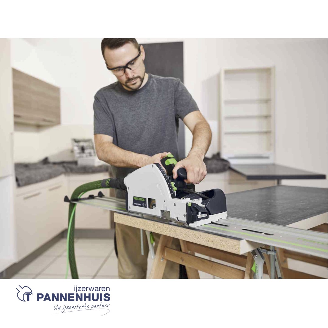 Festool Invalcirkelzaag met voorritser TSV 60 KEBQ-Plus-FS - Afbeelding 6