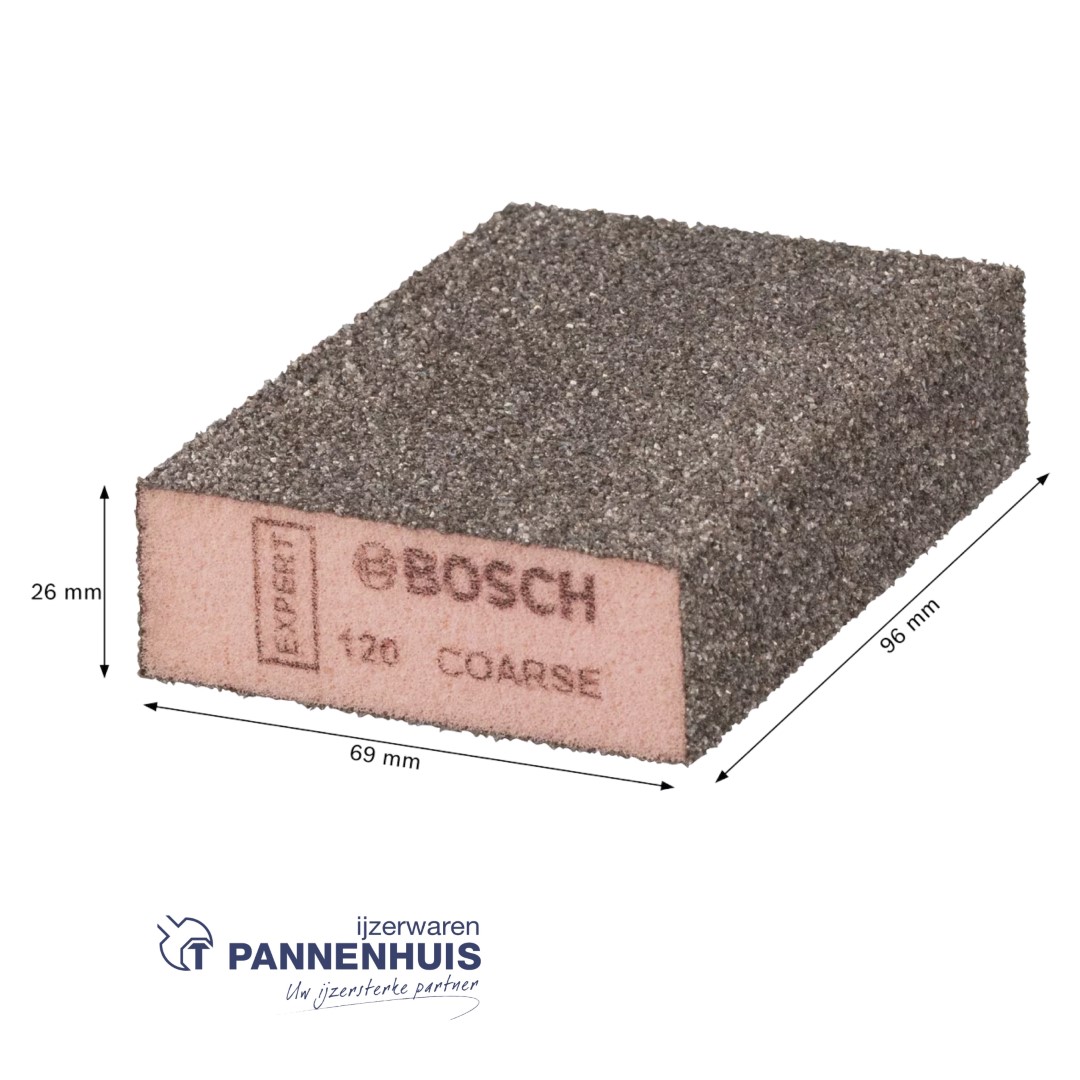 Bosch Schuurspons standard 69x96x27 mm Grof S470 - Afbeelding 2
