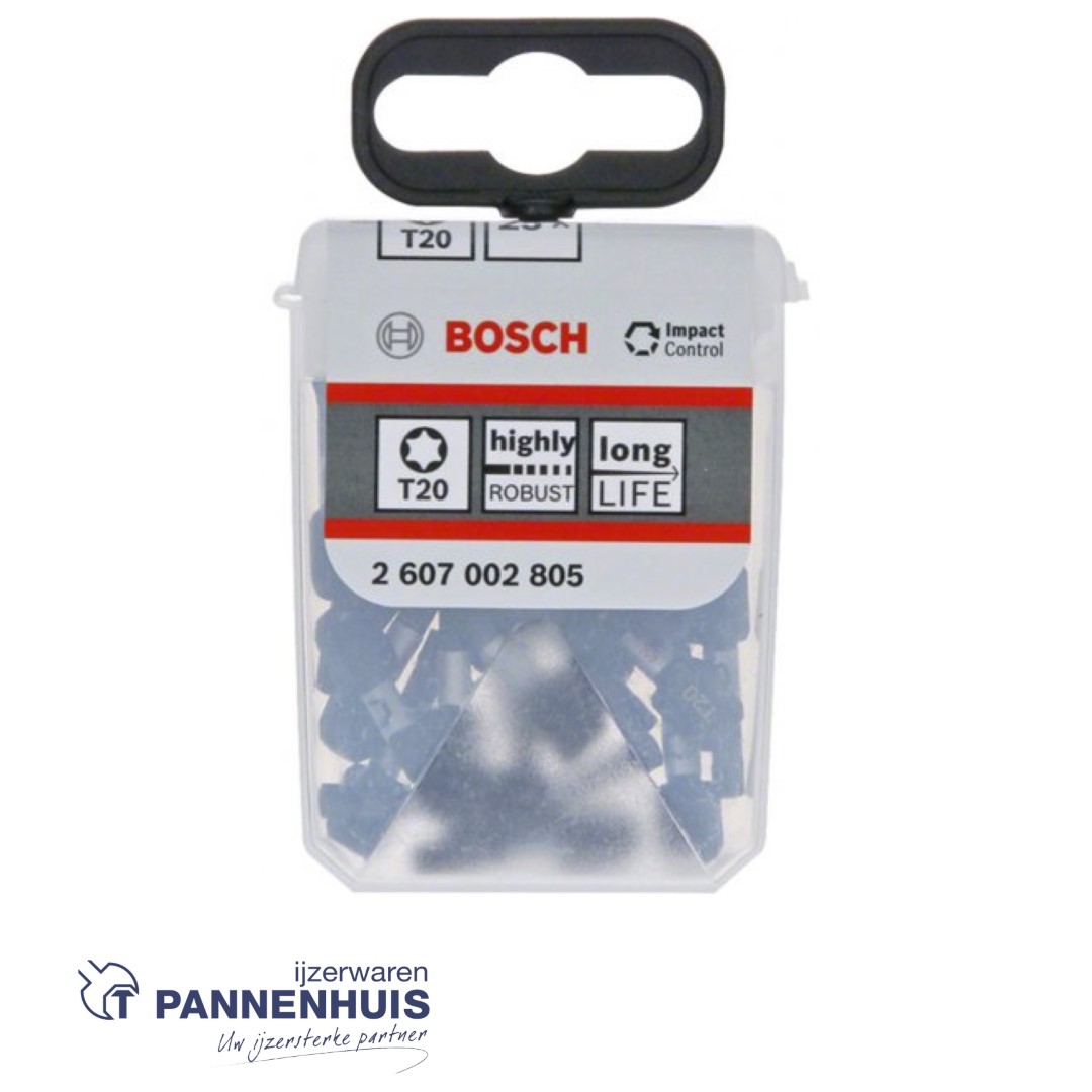 Bosch TICTAC display 25x Impact T20 25mm - Afbeelding 2