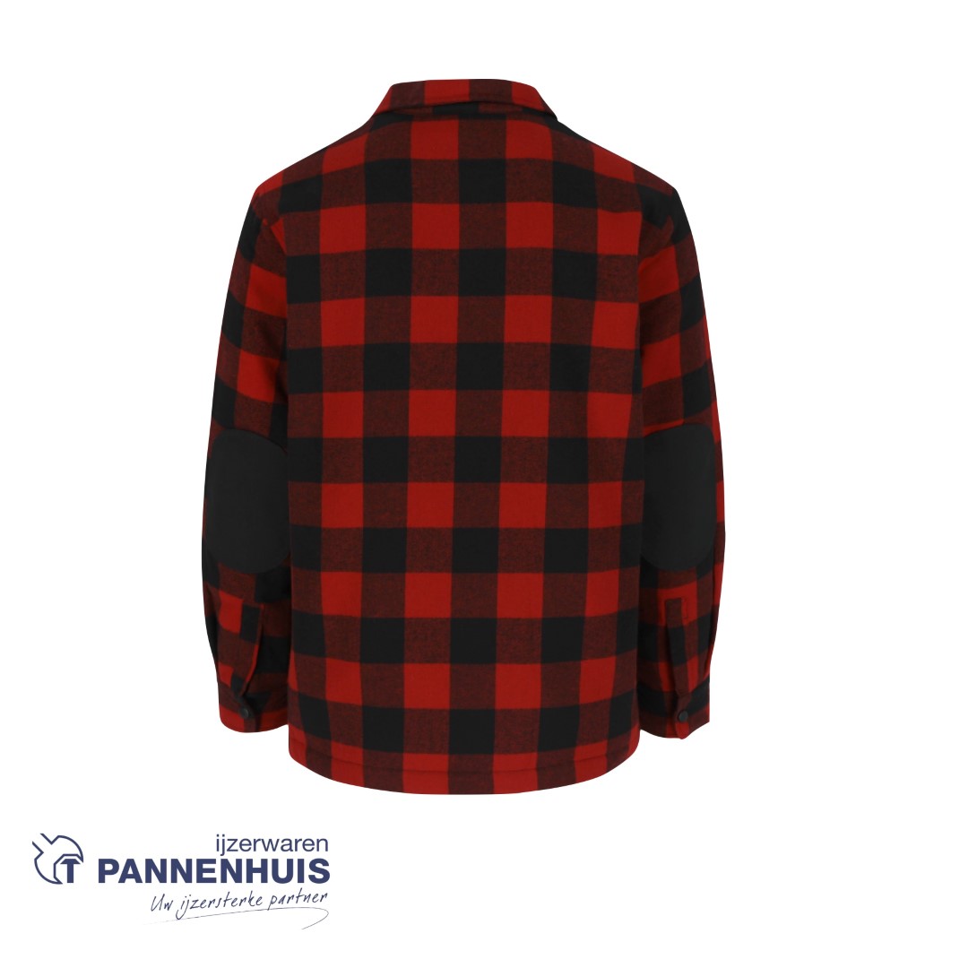 Herock Puro jas donker rood/zwart XXL - Afbeelding 4