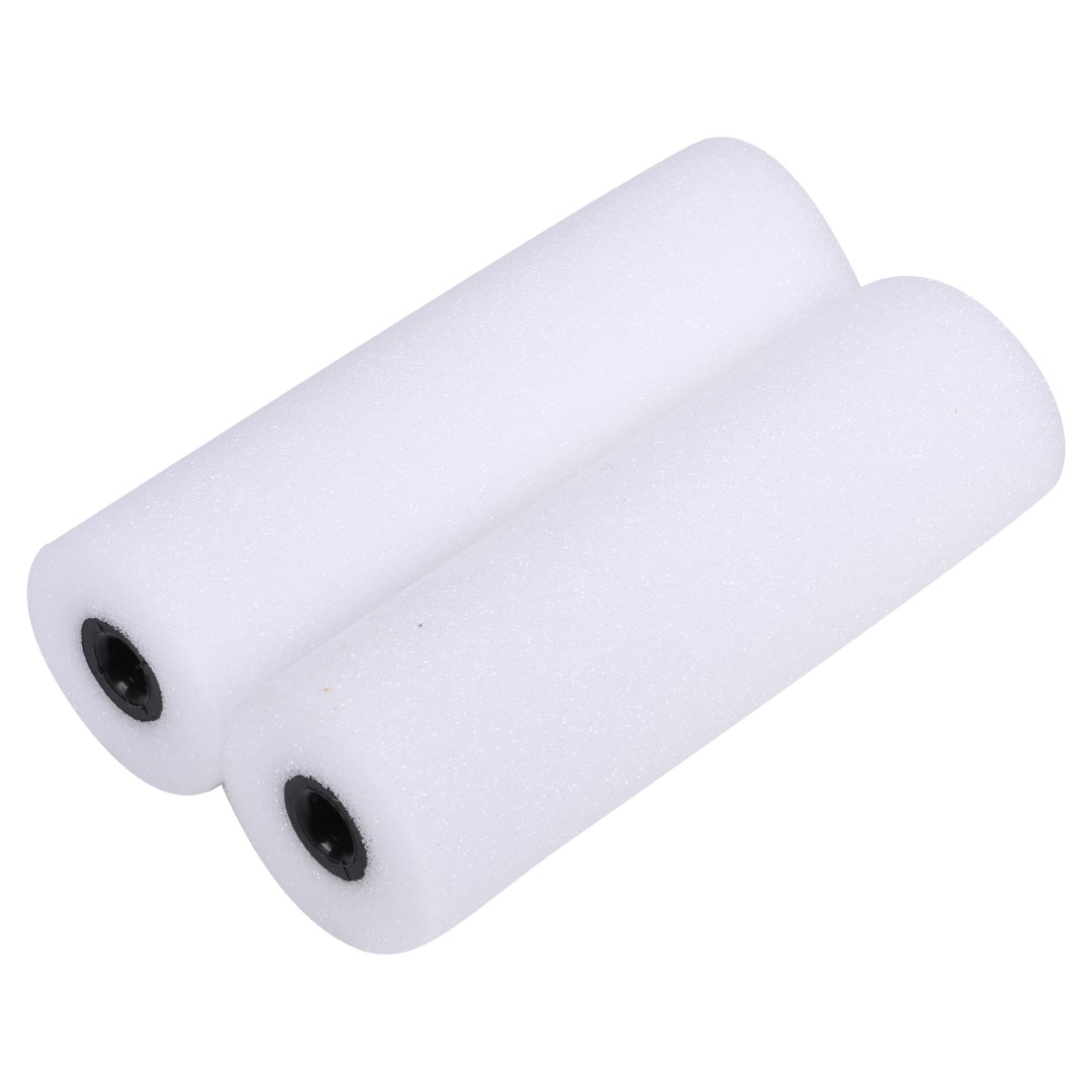 Copenhagen Pro aflakroller schuim superfijn - recht - 11 cm - wit (2 stuks) - Afbeelding 4