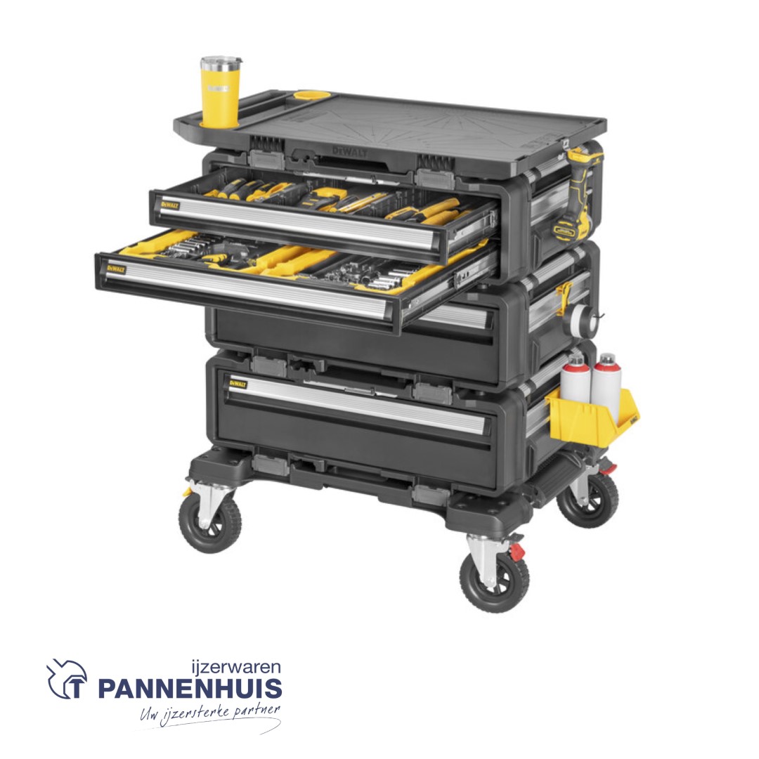 Dewalt ToughSystem 2.0 DXL 5-in-1 Modulaire Gereedschapskar - Afbeelding 2