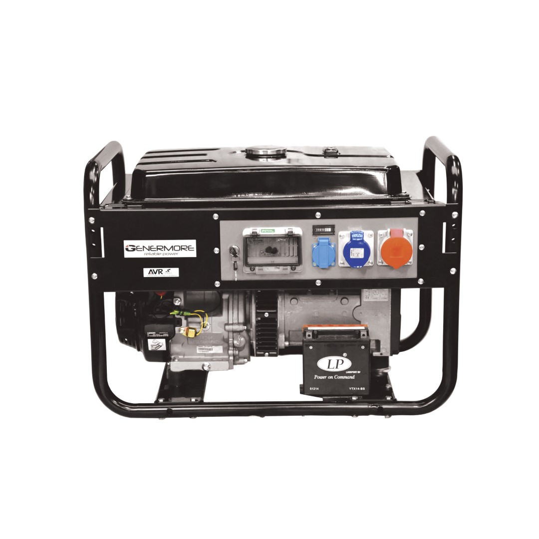 Stroomgroep GH-serie 10,0kVA met AVR Driefasig (3x400V)
