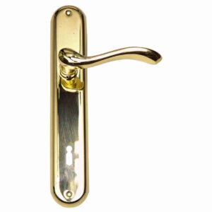 Deurkruk Pro ERICA KOPER PLAAT+KEY 90MM