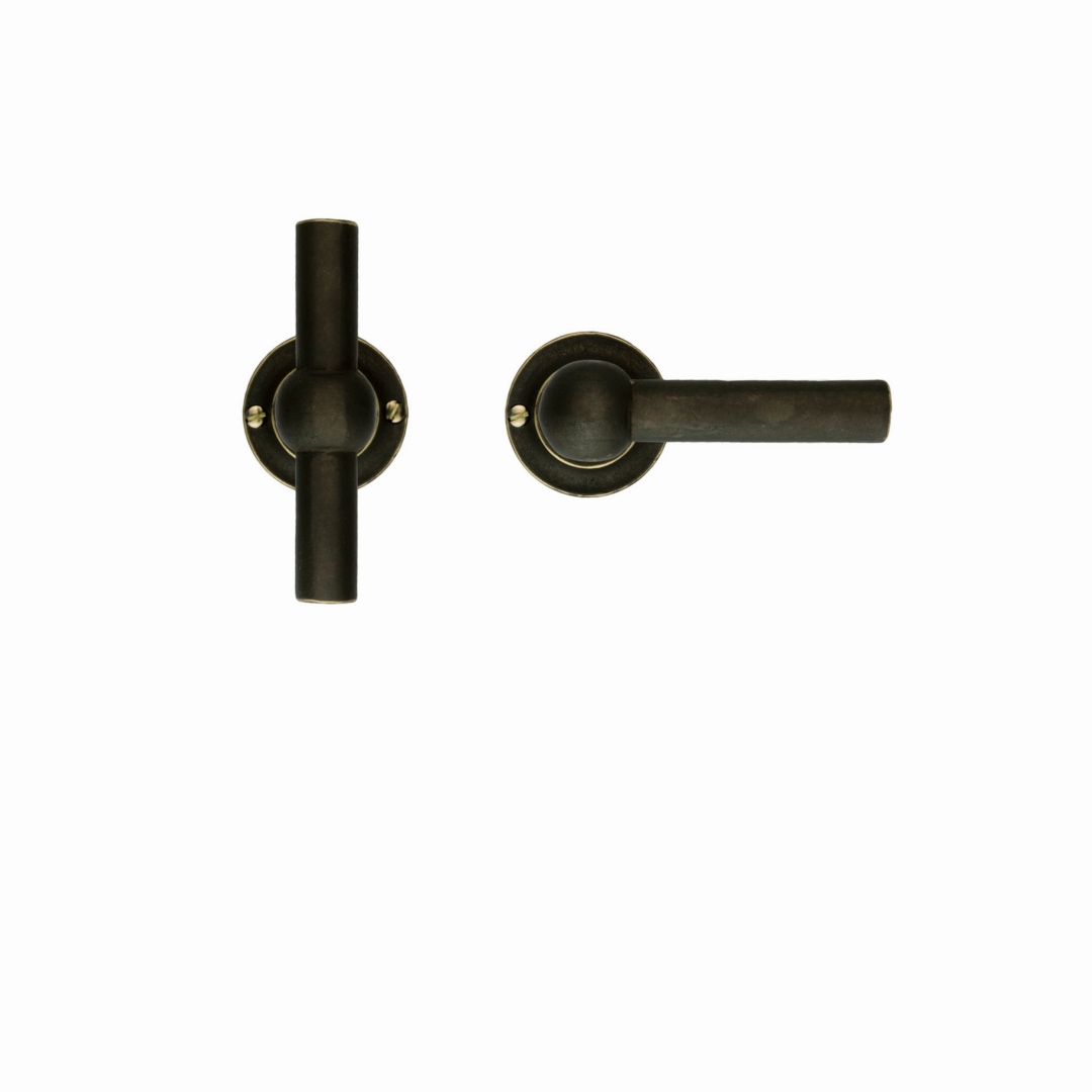 Deurkruk Pro PETRA NM T+L OLD BRASS R+NO KEY