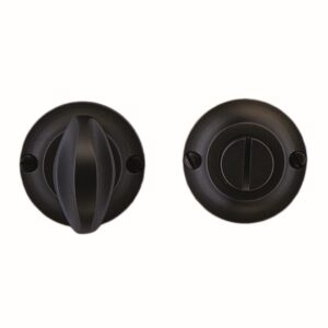 WC garnituur rond retro 43MM CLASSIC CARBON BLACK