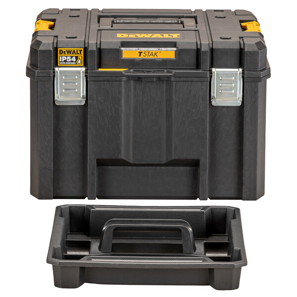 Dewalt TSTAK IP54 Gereedschapskoffer korte hendel - Afbeelding 3