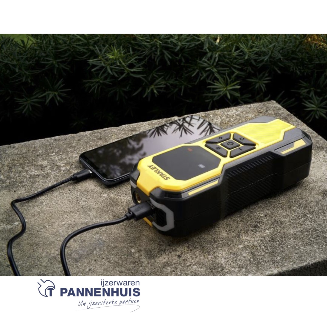 Stanley Accu compressor 10 bar Automatische afschakeling - Afbeelding 4