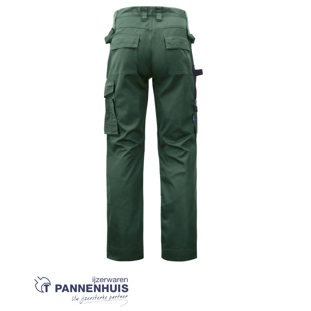 PROJOB 5532 BROEK MET KNIEZAKKEN GROEN - Afbeelding 2