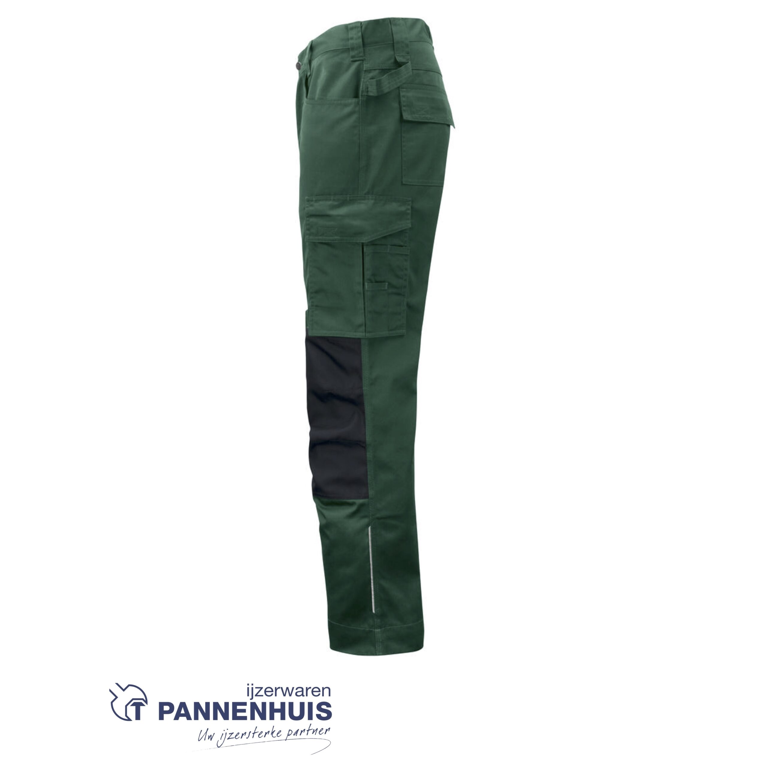 PROJOB 5532 BROEK MET KNIEZAKKEN GROEN - Afbeelding 3