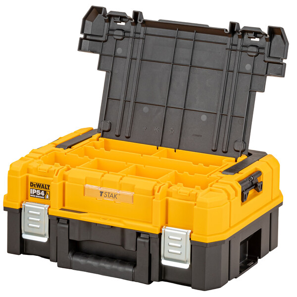 Dewalt TSTAK IP54 Top Box met lange hendel - Afbeelding 2