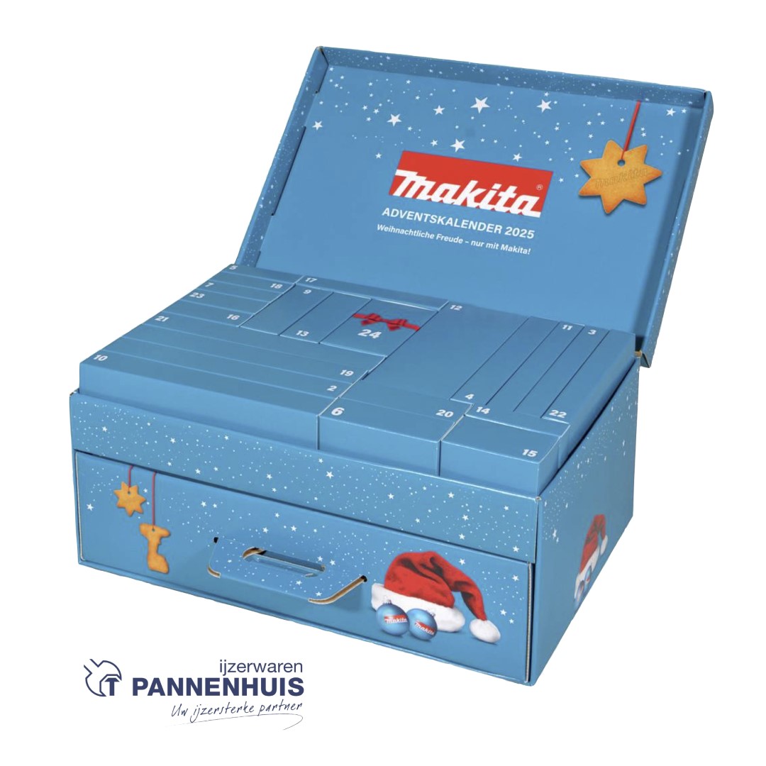 Makita Adventskalender 2025 op=op - Afbeelding 2