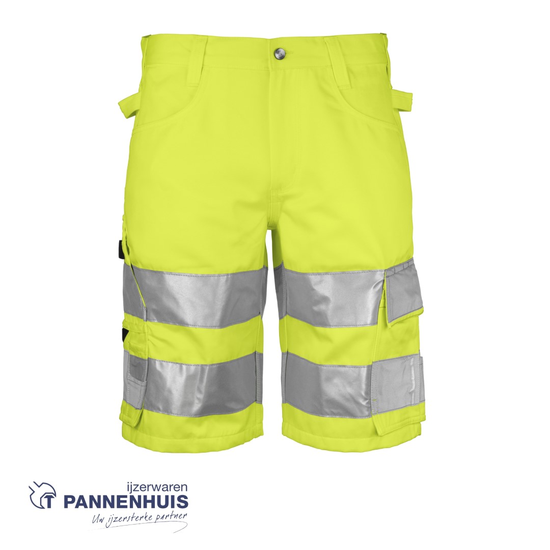 Signalisatieshort 6536-11 geel/zwart