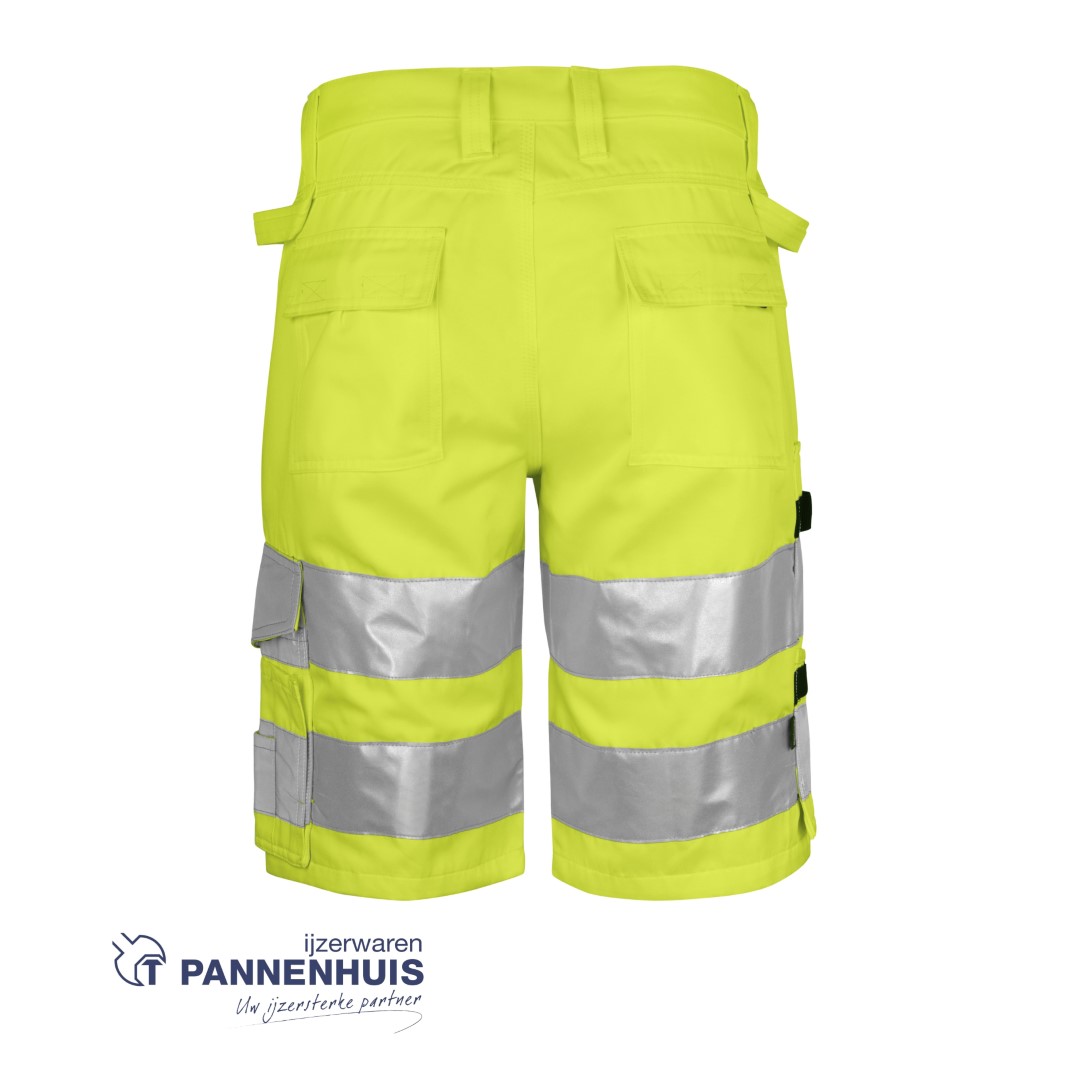 Signalisatieshort 6536-11 geel/zwart - Afbeelding 2