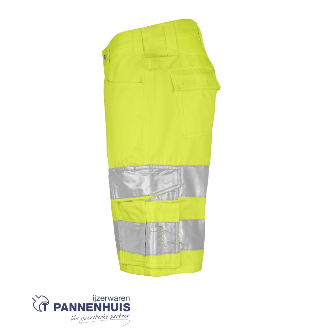 Signalisatieshort 6536-11 geel/zwart - Afbeelding 3