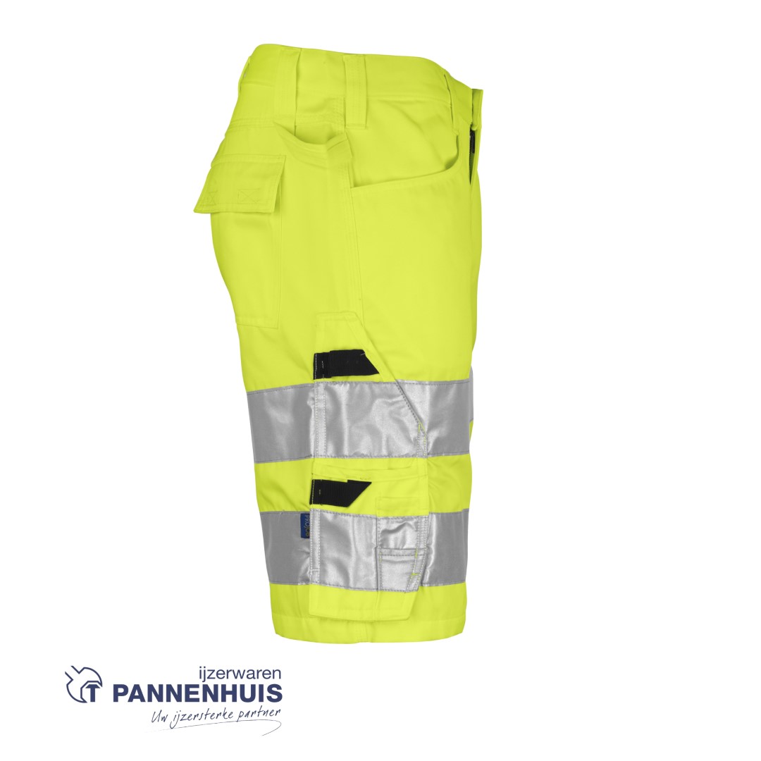Signalisatieshort 6536-11 geel/zwart - Afbeelding 4