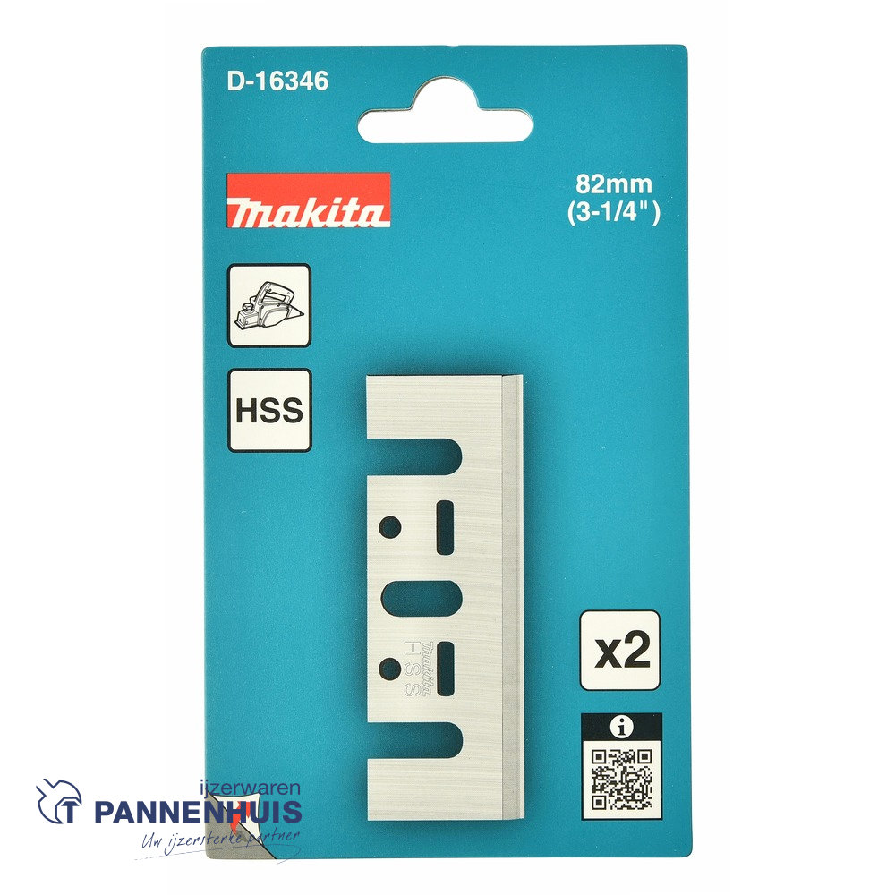 Makita HSS schaafbeitels 82 mm voor 1100 - Afbeelding 3