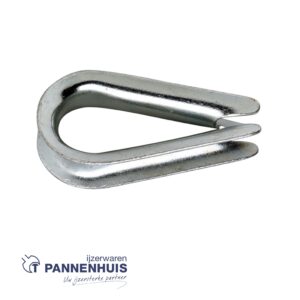 kabelkousen 4 mm verzinkt