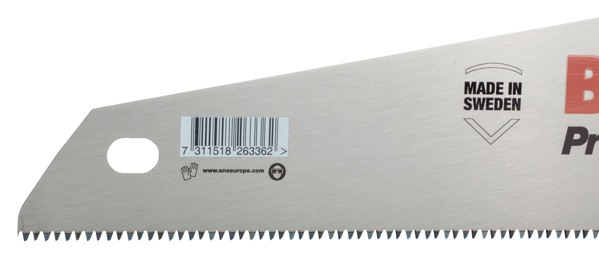 Bahco handzaag gips-spaanplaat extra gehard 22" 550 mm - Afbeelding 2
