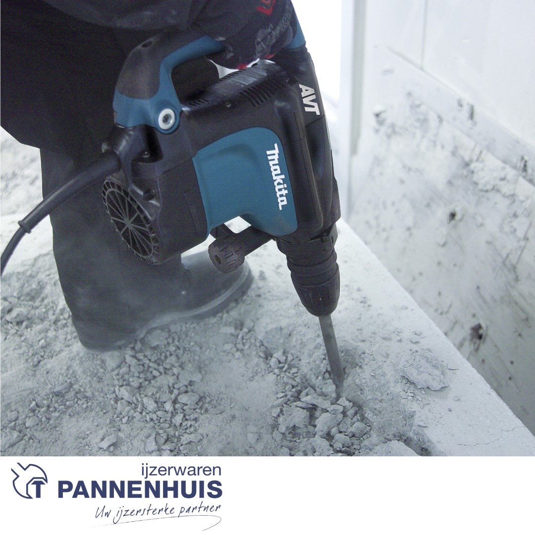 Makita HR4511C SDS-MAX combihamer 45mm 9,4J 1350W AVT + koffer - Afbeelding 2
